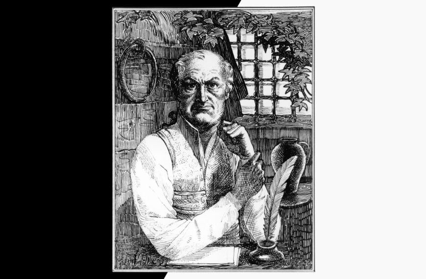 El marqués de Sade revolucionó la concepción filosófica clásica sobre el mal. Diseño a partir de autorretrato de Sade, extraído de Wikimedia Commons, con licencia CC BY-SA 3.0.