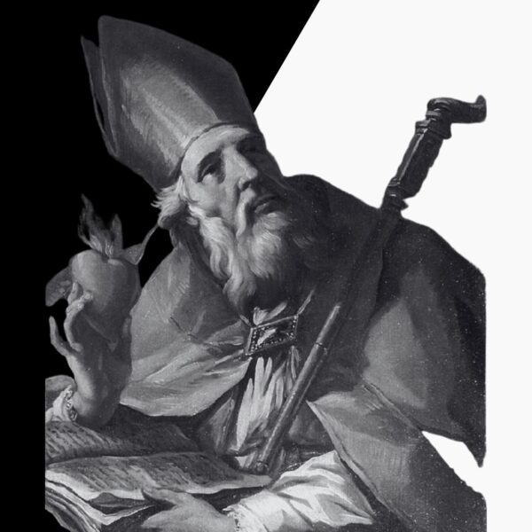 San Agustín. Diseño a partir de imagen de Wikimedia Commons, de dominio público.