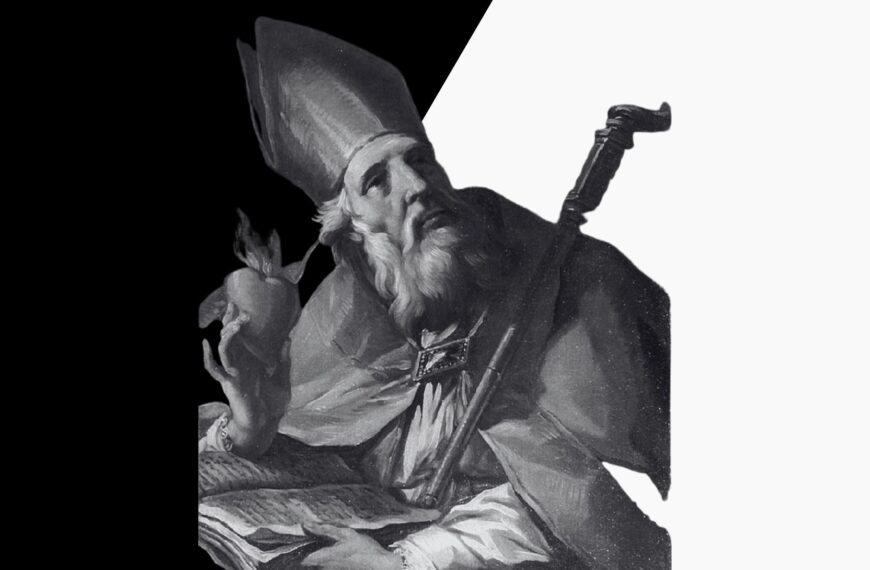 San Agustín. Diseño a partir de imagen de Wikimedia Commons, de dominio público.