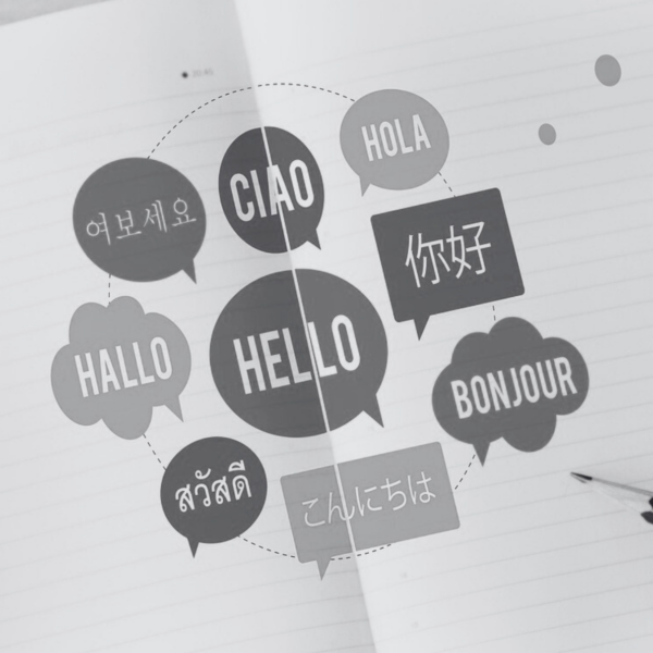 Lo que el lenguaje esconde. Imagen de palabras en diferentes idiomas.