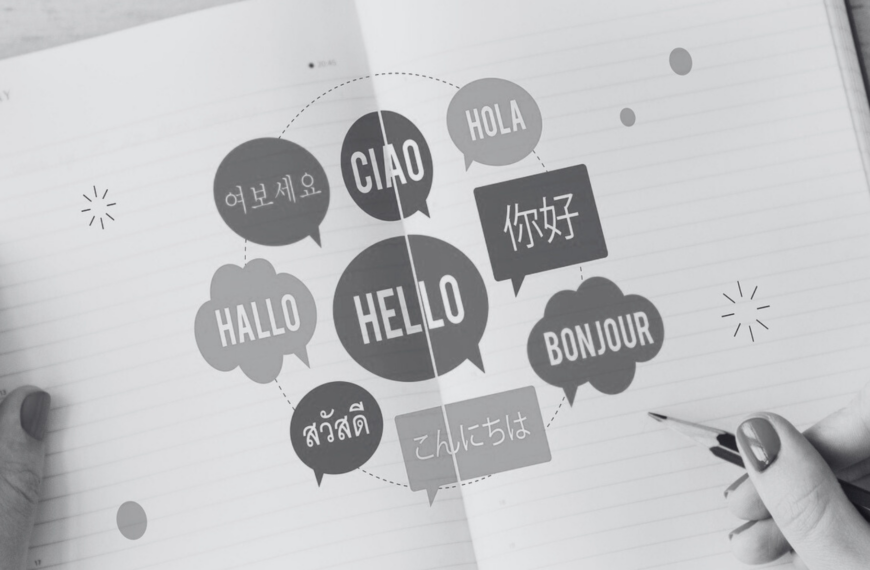 Lo que el lenguaje esconde. Imagen de palabras en diferentes idiomas.