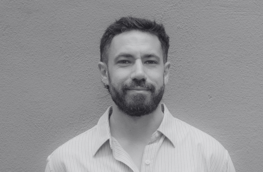 Álvaro Cruzado (fotografía cedida por el autor).