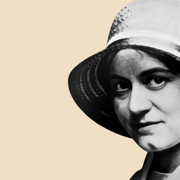 Edith Stein, una importante figura de la filosofía del siglo XX. Diseño a partir de imagen de dominio público, extraída de Wikimedia Commons.
