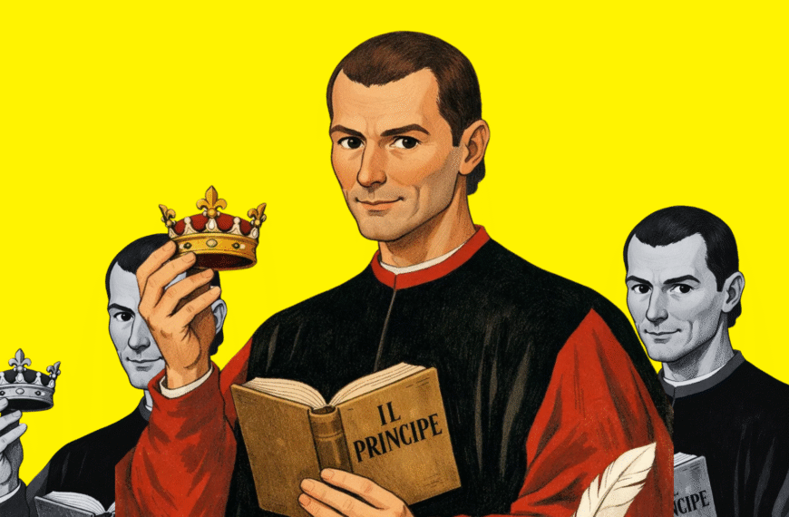 Diseño de Maquiavelo a partir de la ilustración de Sora (licencia CC).