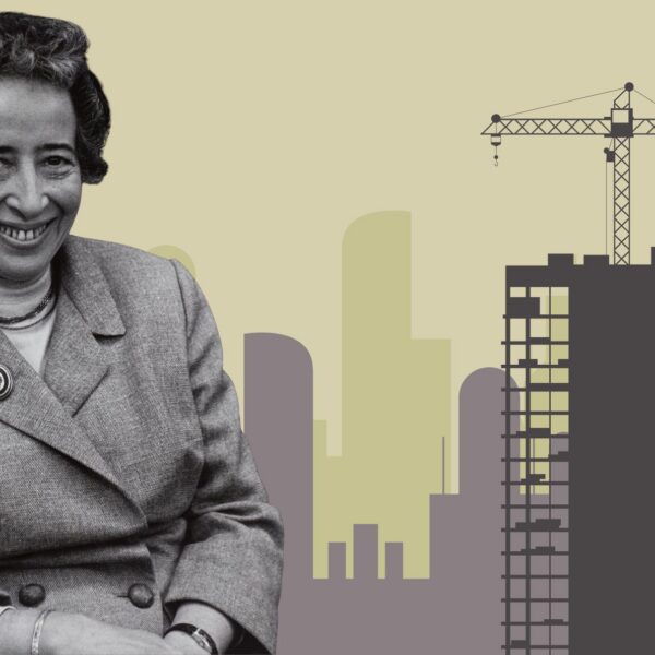 «La condición humana» es una de las obras más brillantes de la filosofía del siglo XX. Fotografía de Arendt de Wikimedia Commons, con licencia CC BY-SA 4.0.