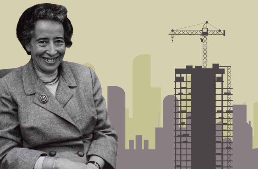 «La condición humana» es una de las obras más brillantes de la filosofía del siglo XX. Fotografía de Arendt de Wikimedia Commons, con licencia CC BY-SA 4.0.