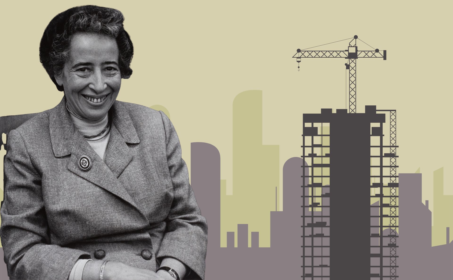 Â«La condiciÃ³n humanaÂ» es una de las obras mÃ¡s brillantes de la filosofÃ­a del siglo XX. FotografÃ­a de Arendt de Wikimedia Commons, con licencia CC BY-SA 4.0.