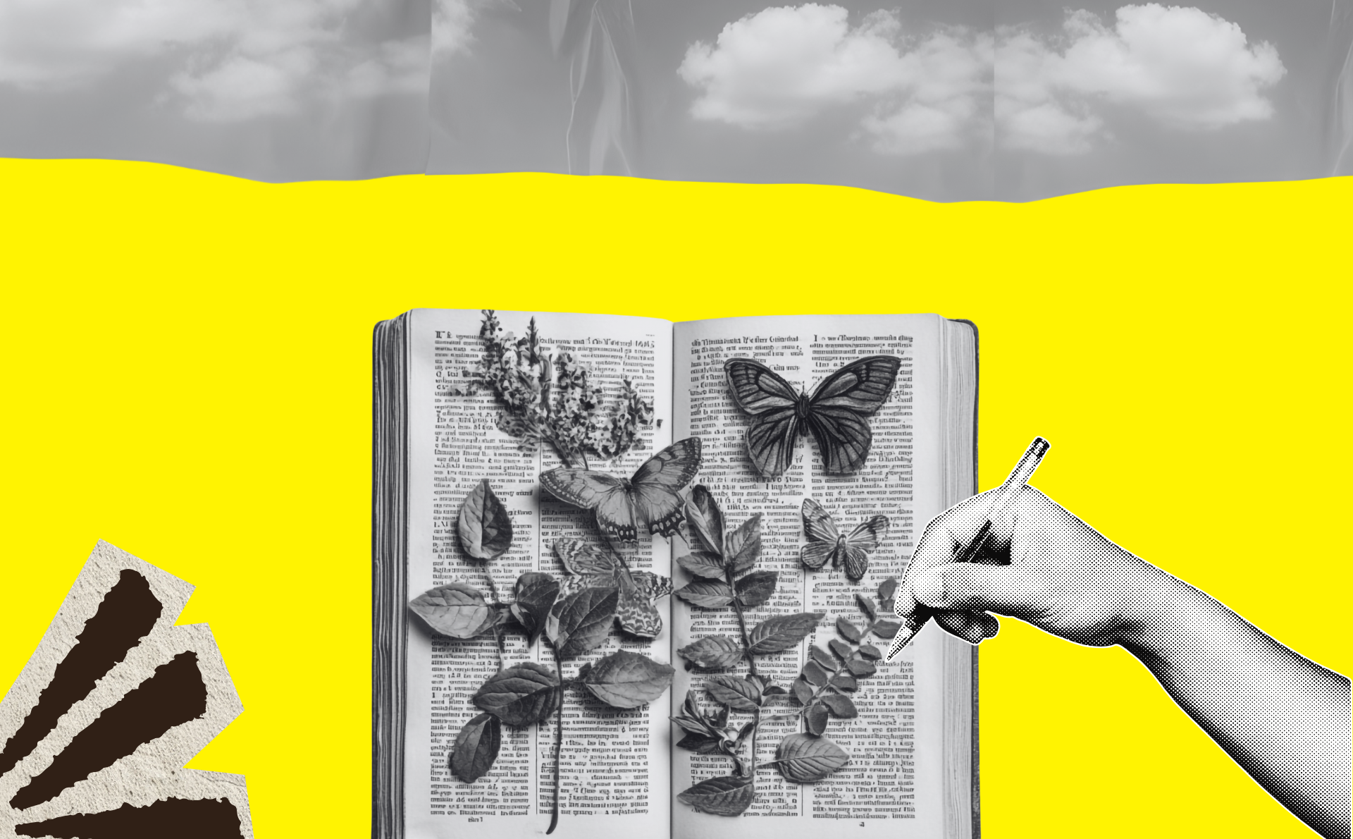 El libro, Â¿es una puerta o es un espejo? Â¿Nos abre un cielo de posibilidades ante nosotros o nos permite desentraÃ±ar lo que hay dentro de cada uno? DiseÃ±o realizado a partir de la ilustraciÃ³n de FreePiks y los elementos de Canva Pro (licencia CC).