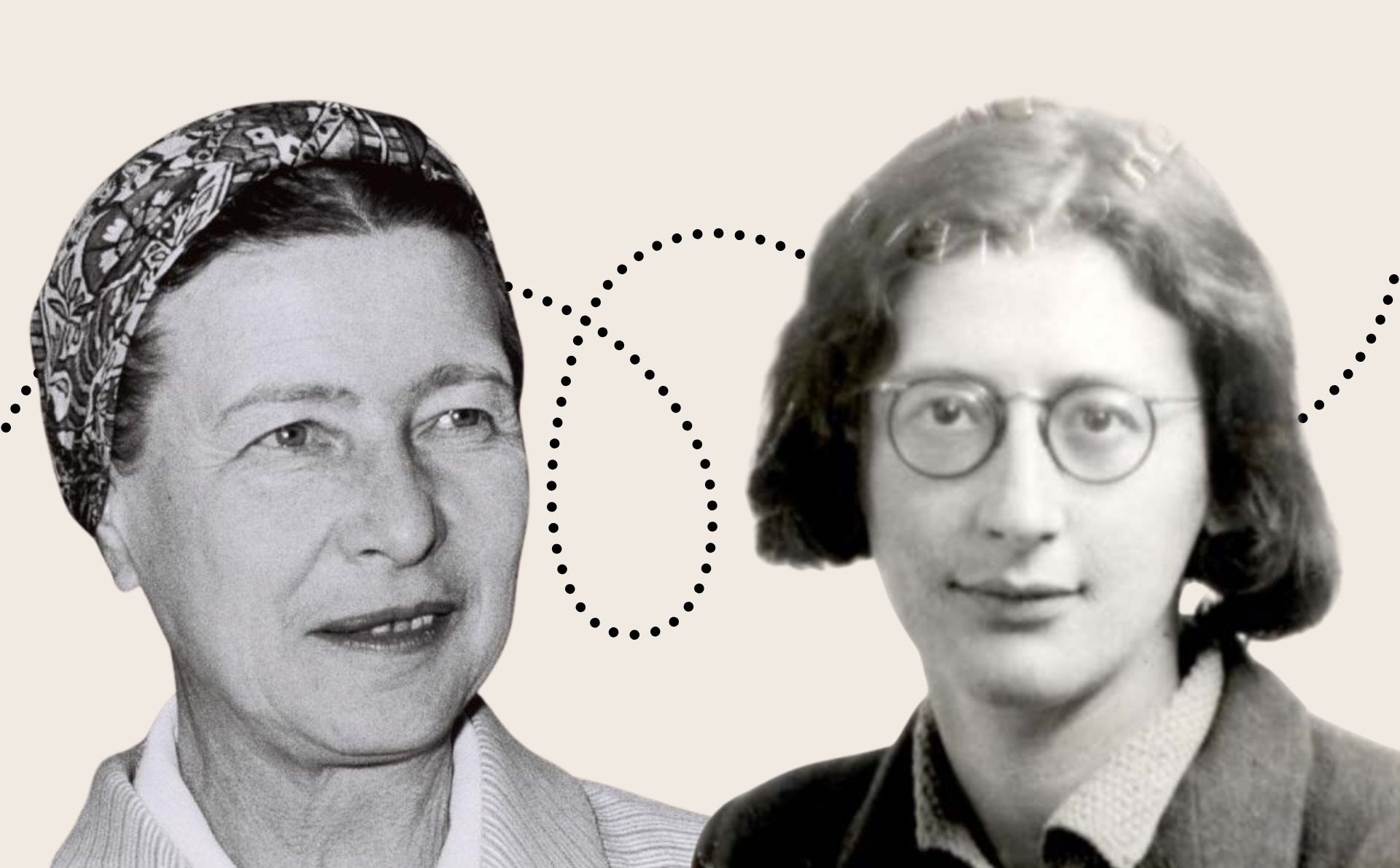 Simone de Beauvoir (izda.) y Simone Weil (dcha.) son dos caras de un mismo siglo, dos voces imprescindibles para entenderlo. ImÃ¡genes de las filÃ³sofas de dominio pÃºblico de Wikimedia Commons.
