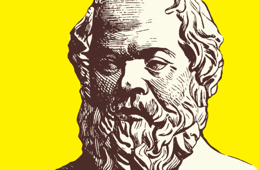 Desde Sócrates, la filosofía siempre ha sido sospechosa de ser un saber inútil. (Diseño de Sócrates extraído de Freepiks, licencia CC).