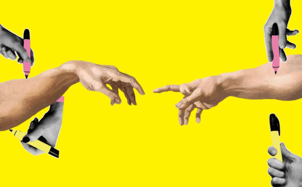 Antes de Nietzsche varios autores discutieron ya el declive de la idea de Dios. Diseño realizado a partir de los elementos de Freepik (licencia CC).