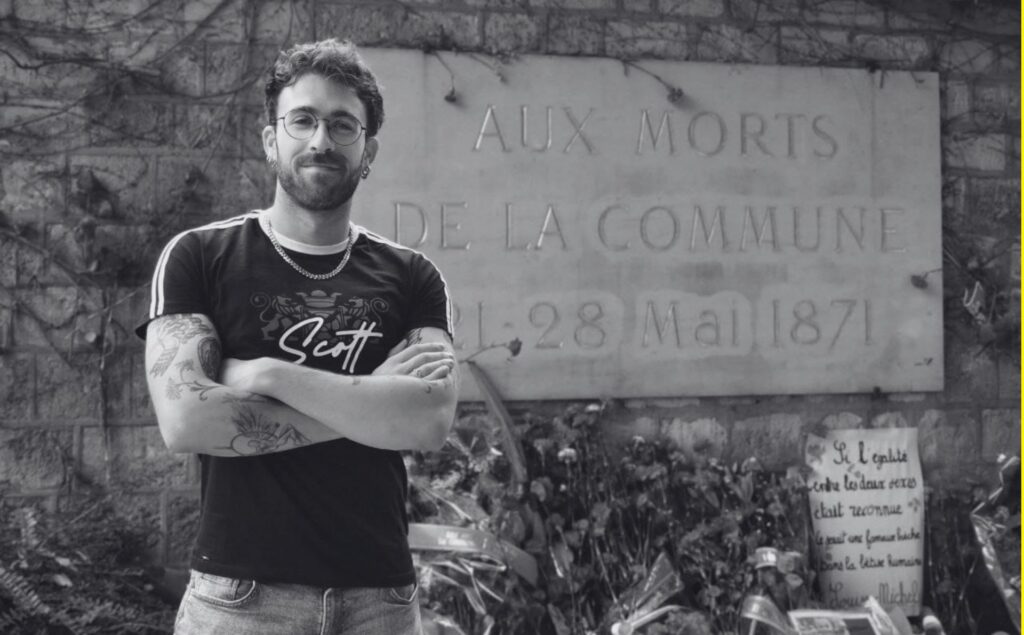 Página de Inicio 2025 Jorge Remacha publica «Agrupémonos todes», un libro en el que recorre la historia de la lucha LGBTI junto al hilo rojo de la lucha de clases.
