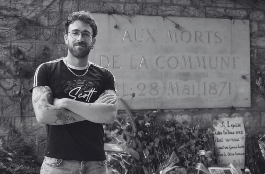 Jorge Remacha publica «Agrupémonos todes», un libro en el que recorre la historia de la lucha LGBTI junto al hilo rojo de la lucha de clases.