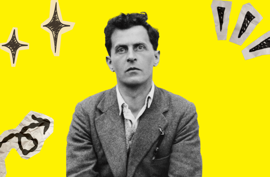 Diseño realizado a partir de la imagen de Wittgenstein (Wikimedia Commons) y los elementos de Freepik (ambas, con licencia CC).