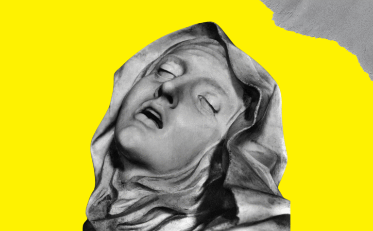 Diseño realizado a partir de la fotografía de «El Éxtasis de Santa Teresa» de Gian Lorenzo Bernini (1647–1652), ubicada en la Capilla Cornaro, Iglesia de Santa María de la Victoria, Roma (y extraída digitalmente de Wikimedia Commons, licencia CC).
