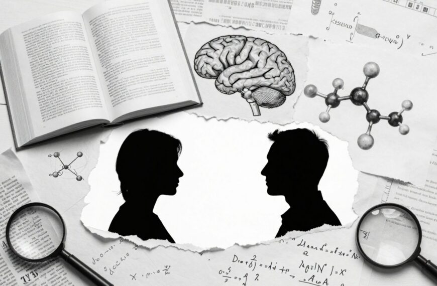 Los conocimientos situados no son solo una apuesta política para Haraway, sino que la propia ciencia tradicional ya se basa en conocimientos parciales, aunque estos traten de hacerse pasar por universales. Imagen hecha con la IA de Canva.
