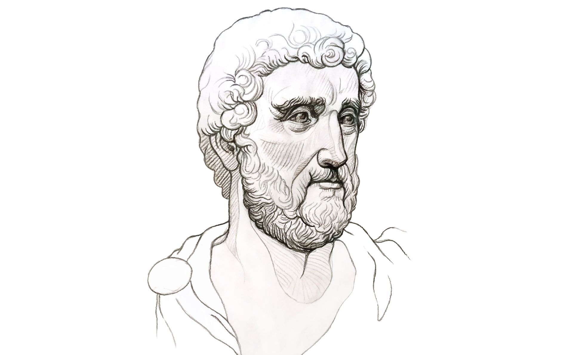 IlustraciÃ³n de Marco Aurelio realizada por NÃ¹ria Oliveres.