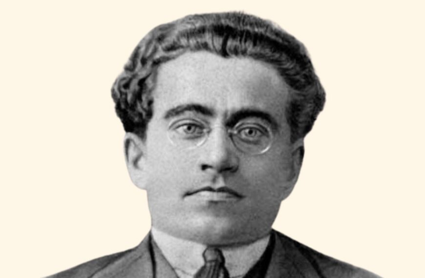 Diseño a partir de imagen de Gramsci, de dominio público, extraída de Wikimedia Commons.