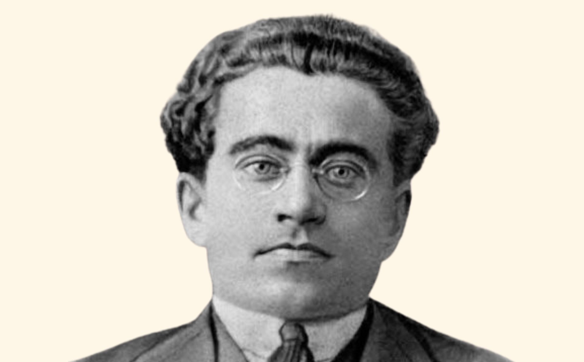 Diseño a partir de imagen de Gramsci, de dominio público, extraÃda de Wikimedia Commons.